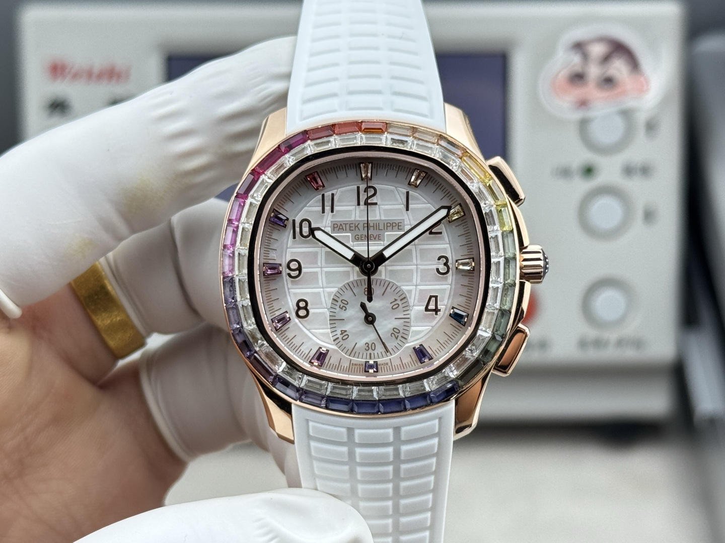 PPM l 4130 cal CH28‑520 l 39.9mm l 파텍필립 Aquanaut Luce7968